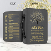 Name Blessings Pastor Personalized Bible Cover
