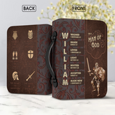 Man Of God Warrior Personalized Bible Cover