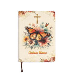 Call Her Blessed Personalized Leather Notebook