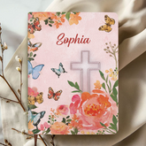 God Of Hope Personalized Leather Notebook