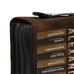 Man of God Lion Personalized Bible Cover