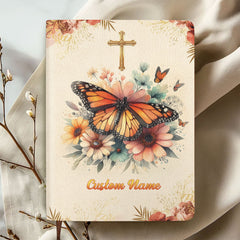 Call Her Blessed Personalized Leather Notebook