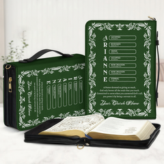Name Blessings Pastor Personalized Bible Cover
