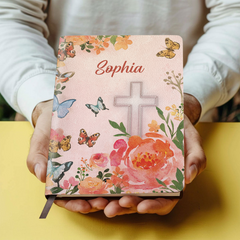 God Of Hope Personalized Leather Notebook