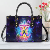 Kindness On Her Tongue Personalized Leather Handbag