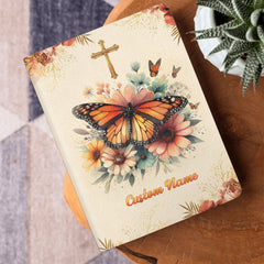 Call Her Blessed Personalized Leather Notebook