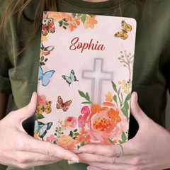 God Of Hope Personalized Leather Notebook