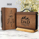 Dad My Steady Rock Personalized Bible Cover