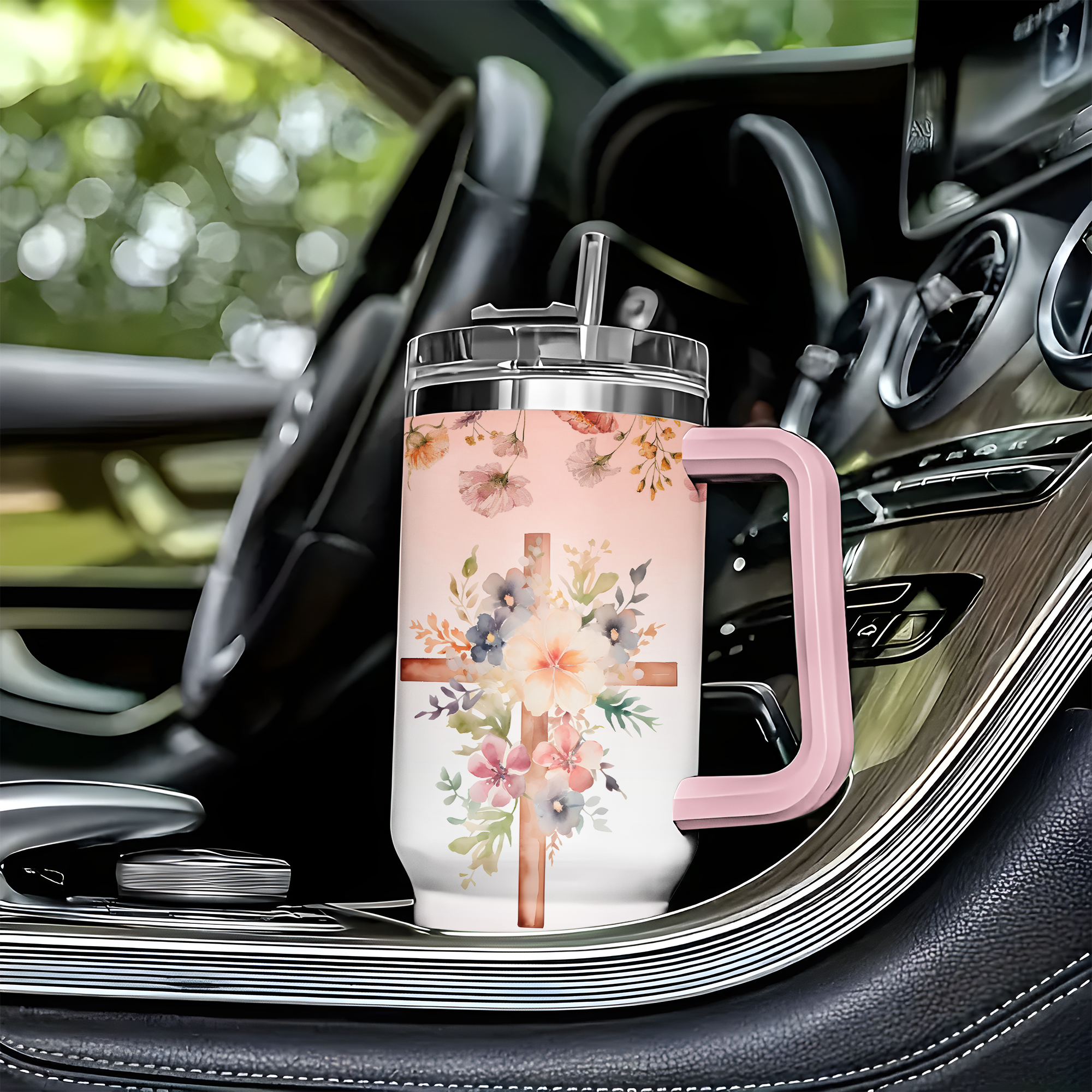 Full Of Grace Pastor Wife Personalized 40 Oz Tumbler