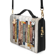 Colorful Devotion Pastor Personalized Bible Cover