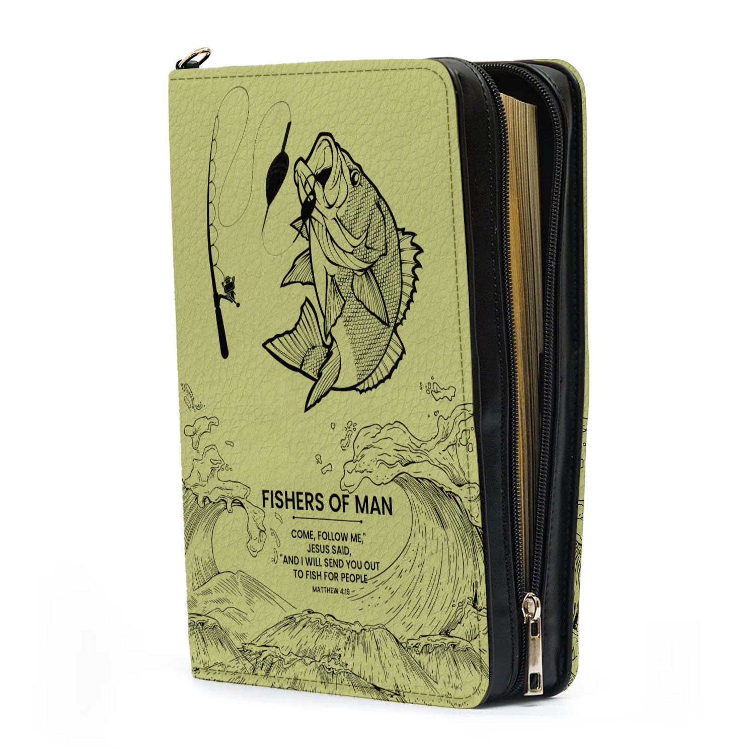 Fisher Of Men Personalized Bible Cover