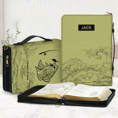 Fisher Of Men Personalized Bible Cover