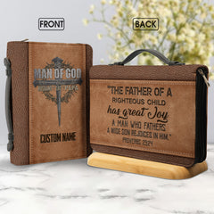 Strength in Faith Personalized Bible Cover